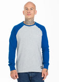 Longsleeve Garment Washed Raglan Small Logo