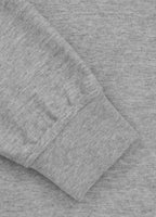 Men's Longsleeve Pique Rockey - Gray Melange
