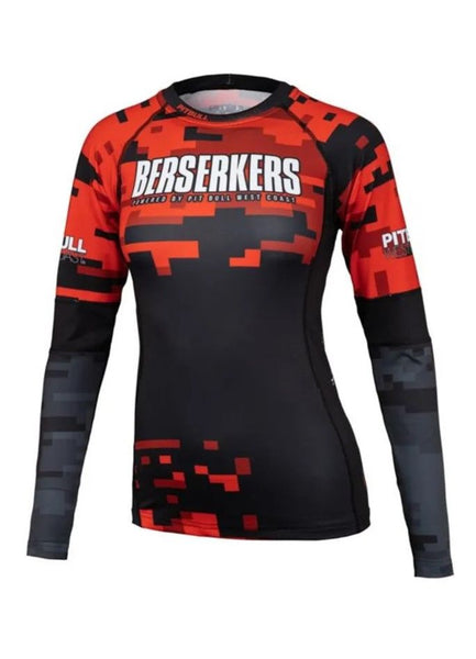 Women's Longsleeve Rashguard Berserkers Team Digital