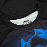 Long sleeve shirt Rashguard women's Mesh Performance Pro plus Blue Eyed Devil VI