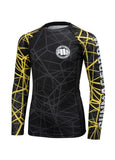 Kids Longsleeve Rashguard Yellow Ray RMG