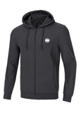 Men's Zip-up hoodie Pique Rockey - Graphite