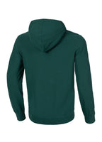 Men's Zip-up hoodie Pique Rockey - Dark green