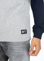 Hooded longsleeve Garment Washed Raglan California