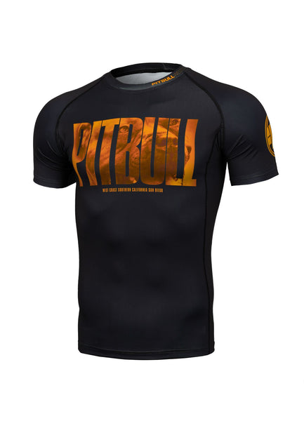 Rashguard Orange Dog 19