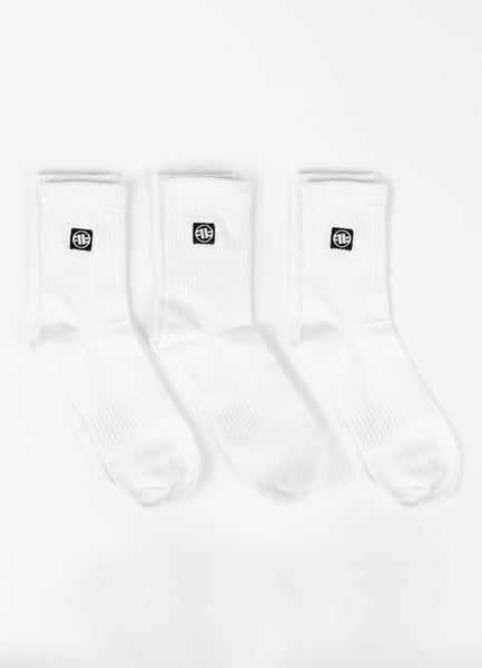 Socks High Ankle Logo thin 3-pack