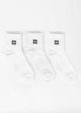 Socks Low Ankle Logo thin 3-pack