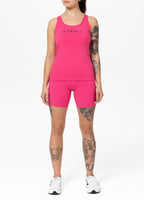 Women's compression shorts AVENIDA - Raspberry