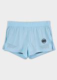 Women's Shorts Performance Pro plus Small Logo - Light blue