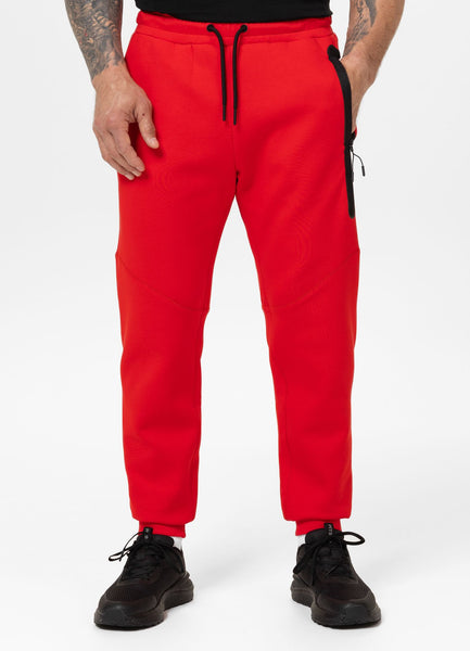 Men's Sweatpants DOGWOOD POCKET - Fluo Red