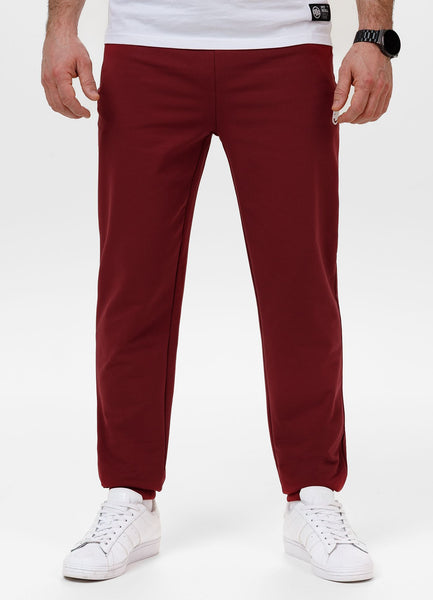 Men's Sweatpants SMALL LOGO NUGGET - Burgundy