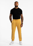 Men's Sweatpants Oldschool POWERS - Pale yellow