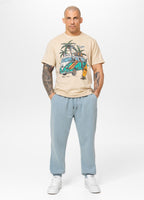 Men's Sweatpants Washed Lancaster II - Washed blue