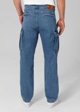 Denim cargo Jeans Classic Wash Deerhorn