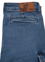 Denim cargo Jeans Classic Wash Deerhorn