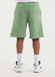 Men's Sweat shorts Washed Lancaster II - Sage green
