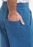 Men's Sweat shorts Washed Lancaster II - Shade blue