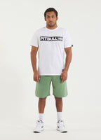 Men's Sweat shorts Washed Lancaster II - Sage green