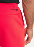 Men's Sweatshorts DOGWOOD POCKET - Fluo Red