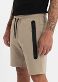 Men's Sweatshorts DOGWOOD POCKET - Dark Sand