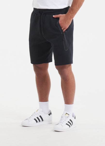 Men's Sweatshorts DOGWOOD POCKET - Black