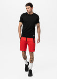 Men's Sweatshorts DOGWOOD - Fluo red