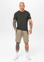 Men's Sweatshorts DOGWOOD - Dark sand