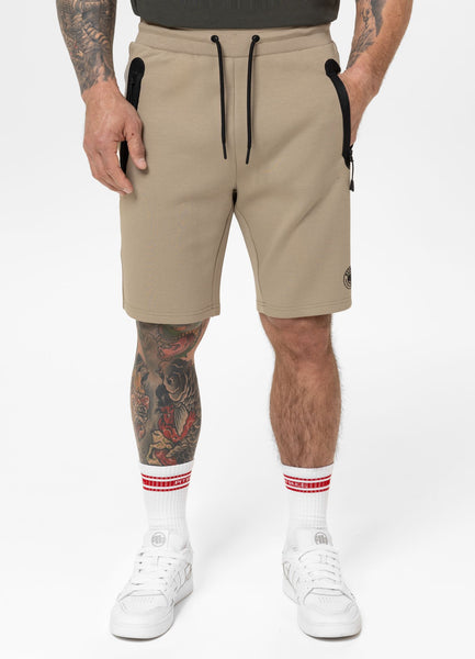 Men's Sweatshorts DOGWOOD - Dark sand