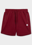 Men's sweat shorts SMALL LOGO NUGGET - Burgundy