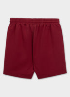 Men's sweat shorts SMALL LOGO NUGGET - Burgundy