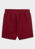 Men's sweat shorts SMALL LOGO NUGGET - Burgundy