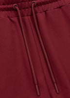 Men's sweat shorts SMALL LOGO NUGGET - Burgundy