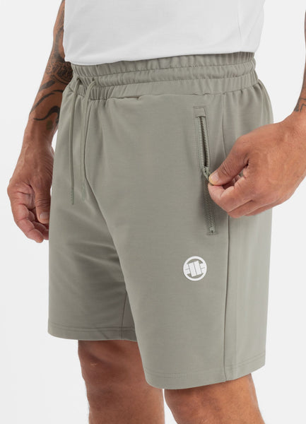 Men's sweat shorts SMALL LOGO NUGGET - Dusty Salvia