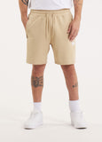 Men's sweat shorts SMALL LOGO NUGGET - Light sand