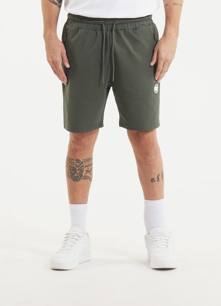 Men's sweat shorts SMALL LOGO NUGGET - Green