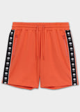 Men's sweat shorts TAPE NUGGET - Bright salmon