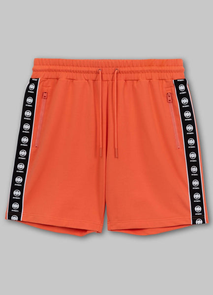 Men's sweat shorts TAPE NUGGET - Bright salmon