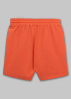 Men's sweat shorts TAPE NUGGET - Bright salmon