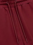 Men's sweat shorts TAPE NUGGET - Burgundy