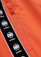 Men's sweat shorts TAPE NUGGET - Bright salmon