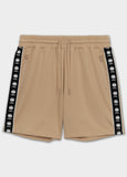 Men's sweat shorts TAPE NUGGET - Pale sand