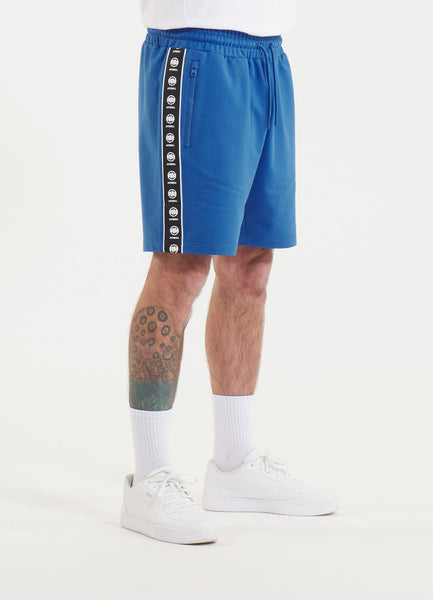 Men's sweat shorts TAPE NUGGET - Electric blue