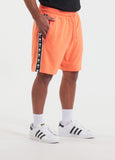 Men's sweat shorts TAPE NUGGET - Bright salmon