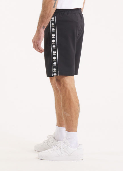 Men's sweat shorts TAPE NUGGET - Black