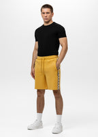 Men's Sweatshorts Oldschool POWERS - Yellow
