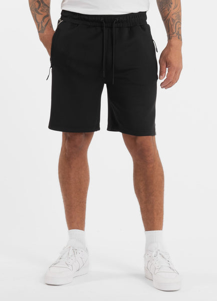 Men's Sweatshorts Oldschool POWERS - Black