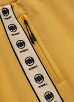 Men's Sweatshorts Oldschool POWERS - Yellow