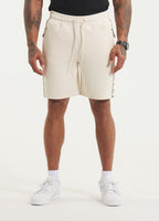 Men's Sweatshorts Oldschool POWERS - Offwhite
