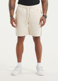 Men's Sweatshorts Oldschool POWERS - Offwhite