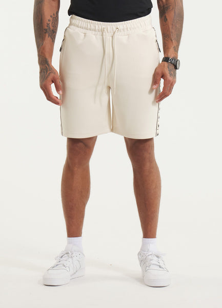 Men's Sweatshorts Oldschool POWERS - Offwhite